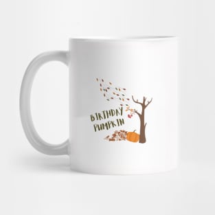 Birthday pumpkin Mug